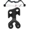 Aluminum Alloy Archery Cable Slide Bow String Roller Glide Block Separator black