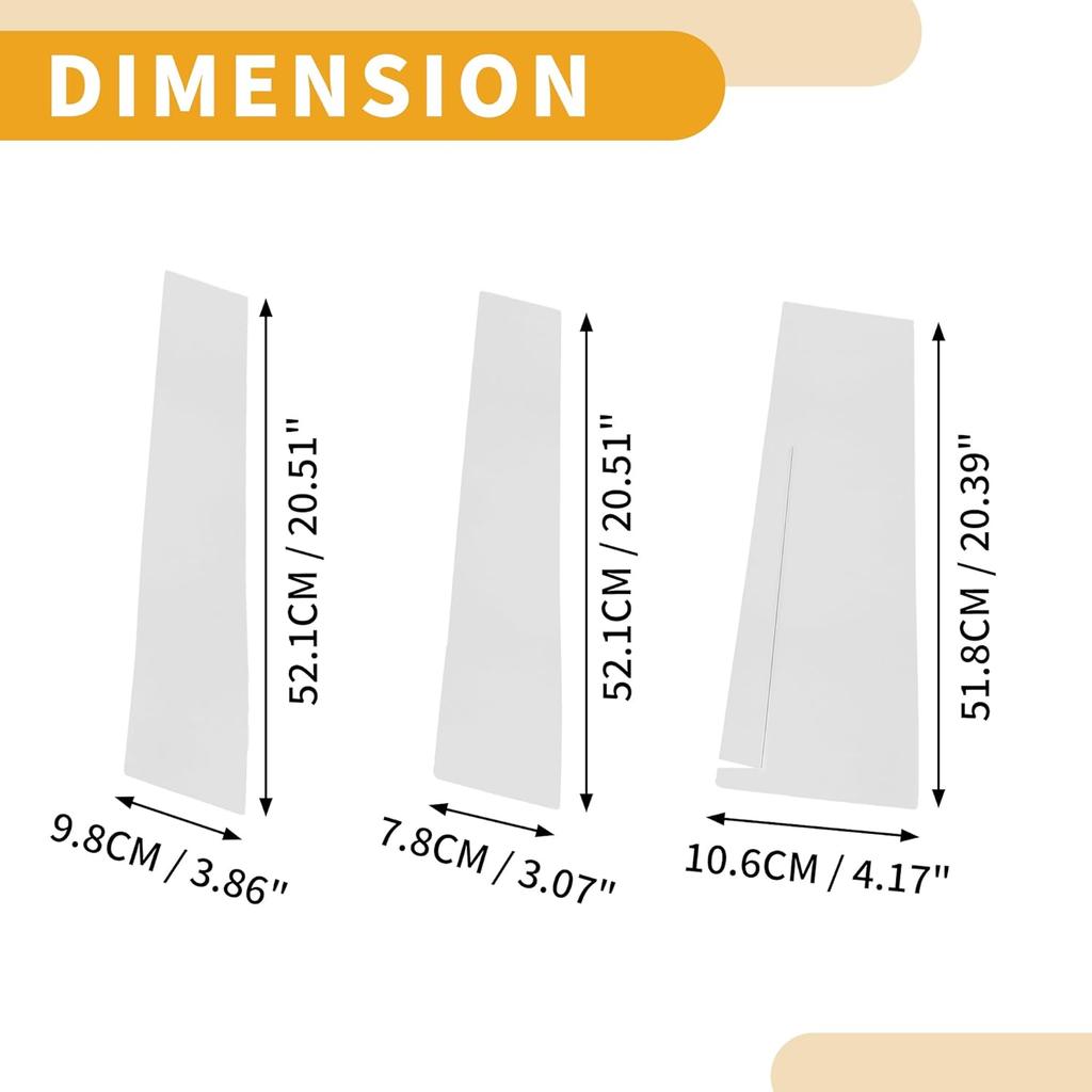 Door Pillar Window Trim Front Rear Left Right Anti Scratch Sticker Pillar Posts Cover for Honda STEPWGN 2022-2024 Chrome Silver Tone