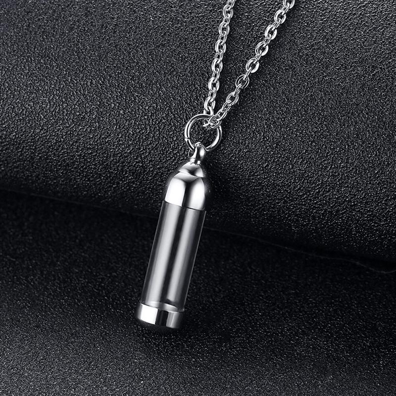 Buy Openable Glass Vial Necklace 