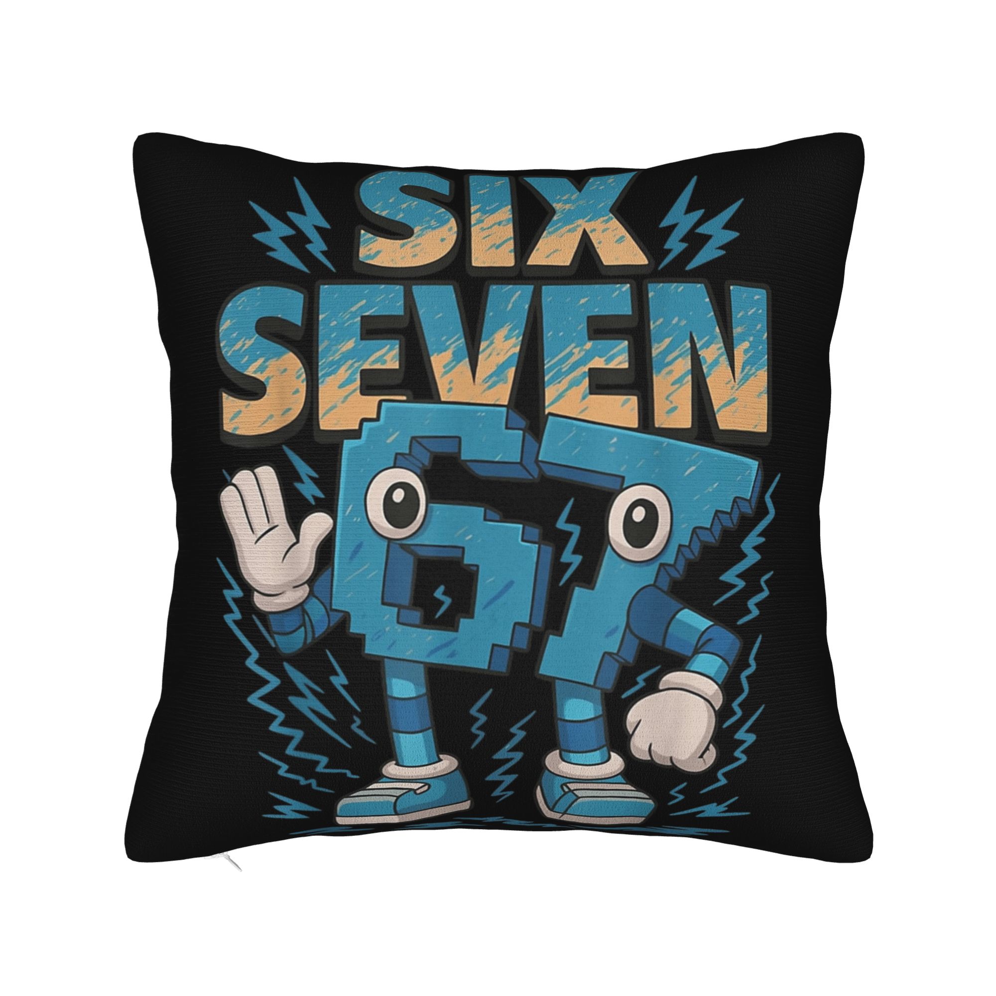 

Bombardino Crocodilo Italian Brainrot Rot Anomaly Pillowcase Soft Cushion Cover Decorative Throw Pillow Case Cover Sofa 30x30cm 12x12in