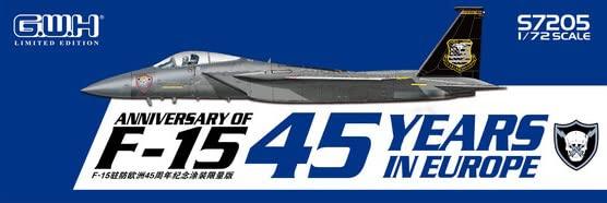 Great Wall Hobby US Air Force in Europe 45th Anniversary Livery Plastic Model Kit S7205 1/72 F-15C