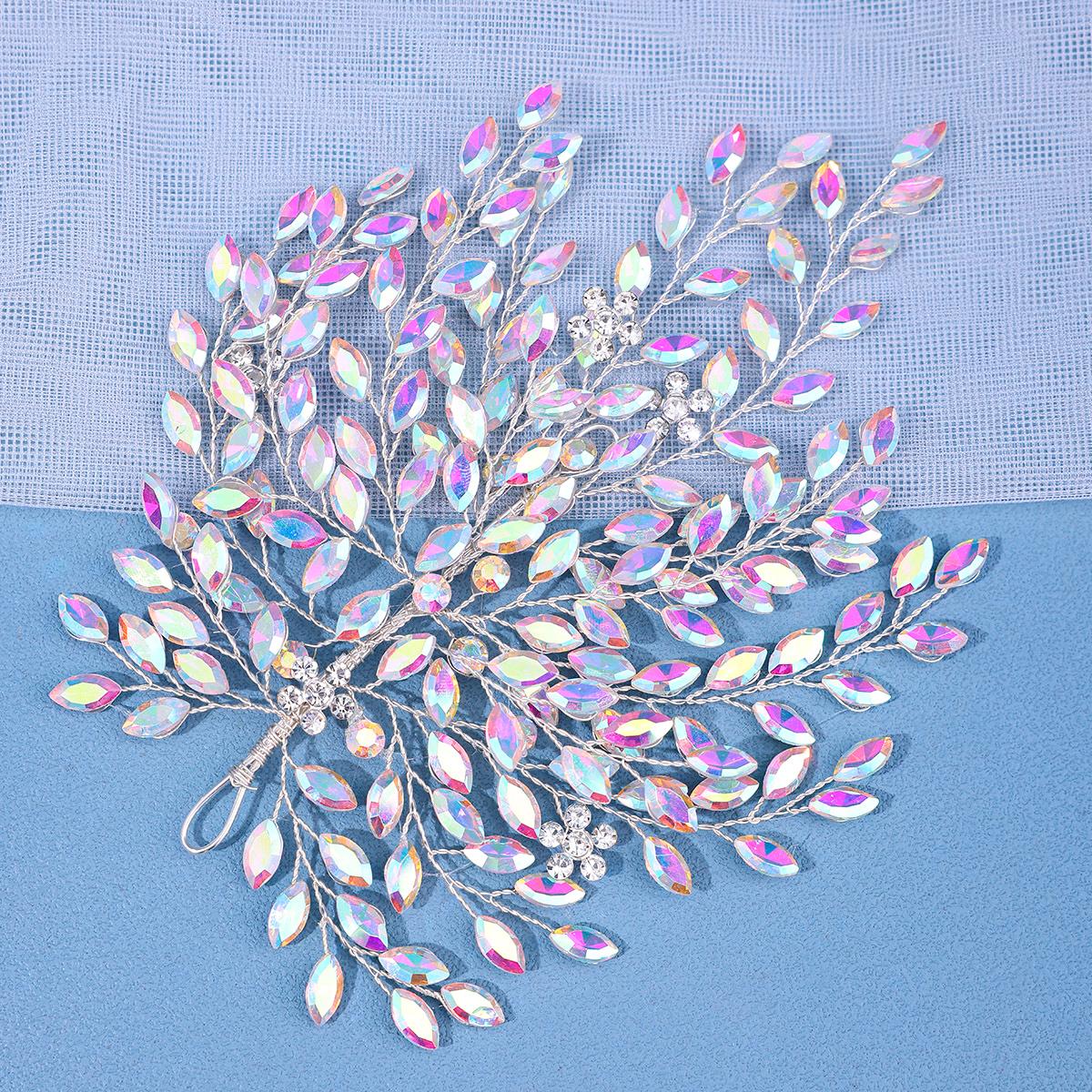 

8 цветов роскошный хрустальный сплав со стразами свадебный ободок винтажный свадебный головной убор аксессуары ручной работы головной убор для вечеринки