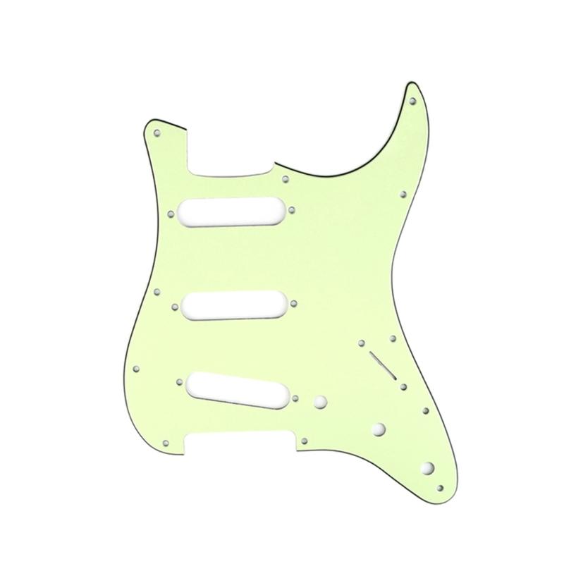 3-Ply 11Hole Electric Guitar Pickguard Anti-Scratch Pearl Plate Guard Cover for ST SQ Electric Guitar Accessories