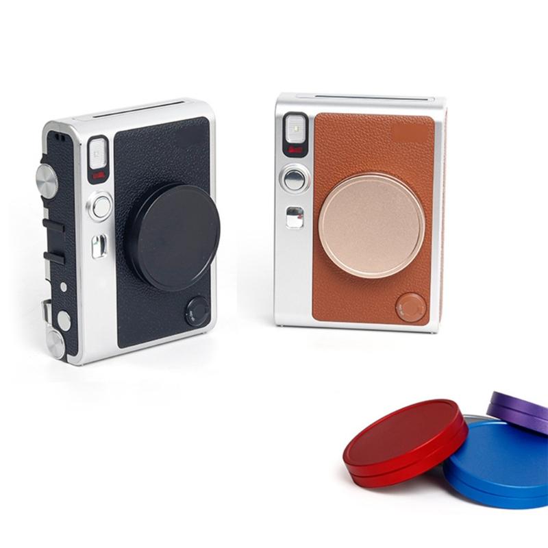 Lightweight Aluminum Lens Cover 55mm Front Lens Caps for Mini Evo Camera Lens Cover Protect Lens from Water Dust Dirt