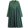 Xitao Fashion Solid Color Casual Knitting Dress GJ1010