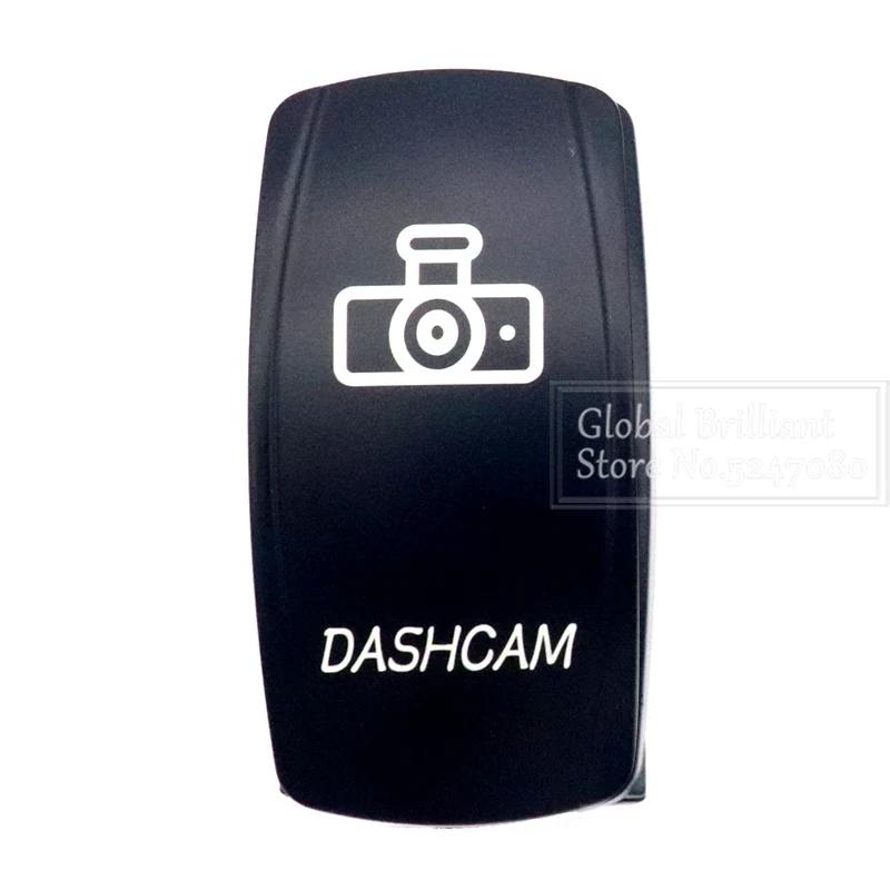 For Car Truck Marine 12V/20A 24V/10A Boat Rocker Switch Toggle 5Pin SPST / 7Pin DPDT ON-Off Switch with LED Light