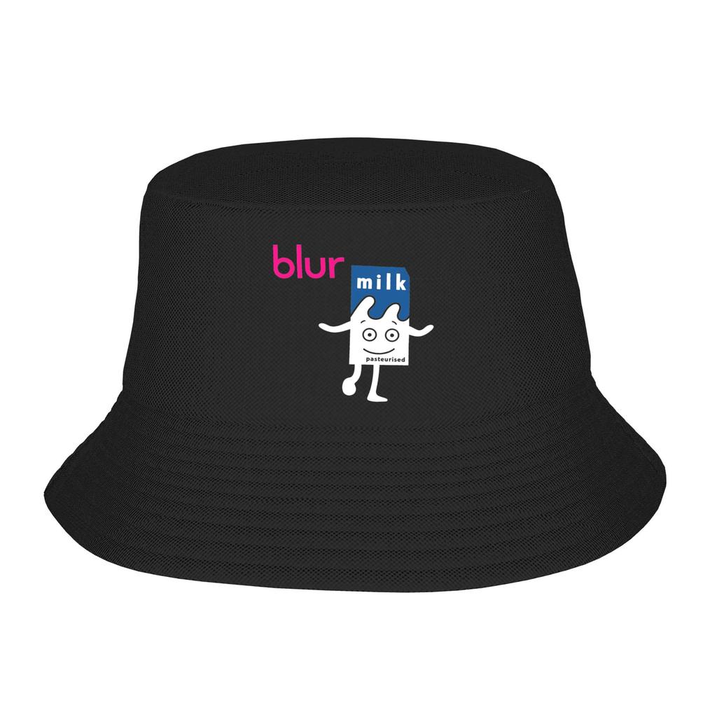 Blur Britpop Band Bucket Hat Hip Hop Fisherman Caps For Men Women Funny Beach Travel Sun Hats Portable Custom DIY Cap