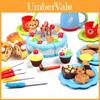Entzückendes Rollenspiel-Küchenspielzeug Happy Birthday Kuchen Set Für Kinder Fantasie
