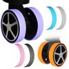 4/8Pcs Silicone Luggage Wheels Protector Cover Reduce Noise Anti-slip Suitcases Wheel Protection Rings Shock Absorption