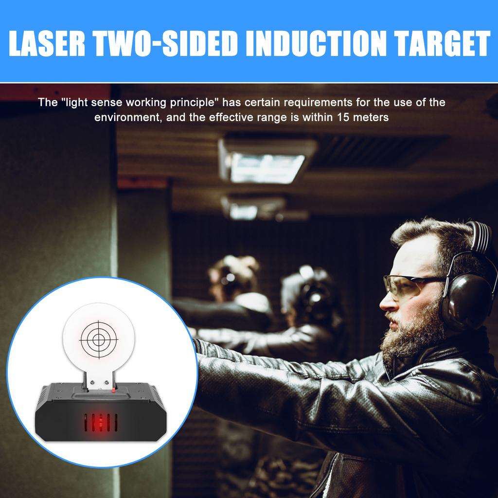 Dry Fire Laser Shooting Target for Enhanced Accuracy and Speed with Real Time Feedback and Multiple Modes Precisions