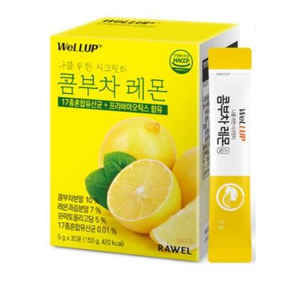 [Wellup] Kombucha Zitrone Stick Pulver 30 Sticks