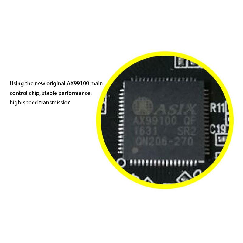 PCI E Sata Card Controller PCIE Expansion card Riser card dapter Converter PCIe express to parallel serial port card Extender PCIe Converter AX99100