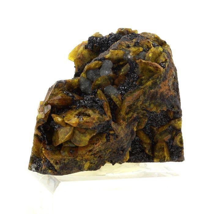 Pierres et Minéraux. Sturmanite. 582.7 ct. N'Chwaning Mines, Kuruman, Afrique du Sud.