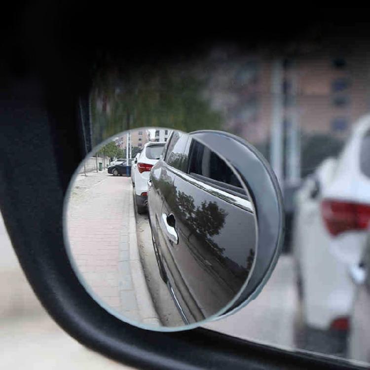 2Pcs Universal Blind Spot Mirror Wide Angle Rear Side View For Vehicle Car Truck