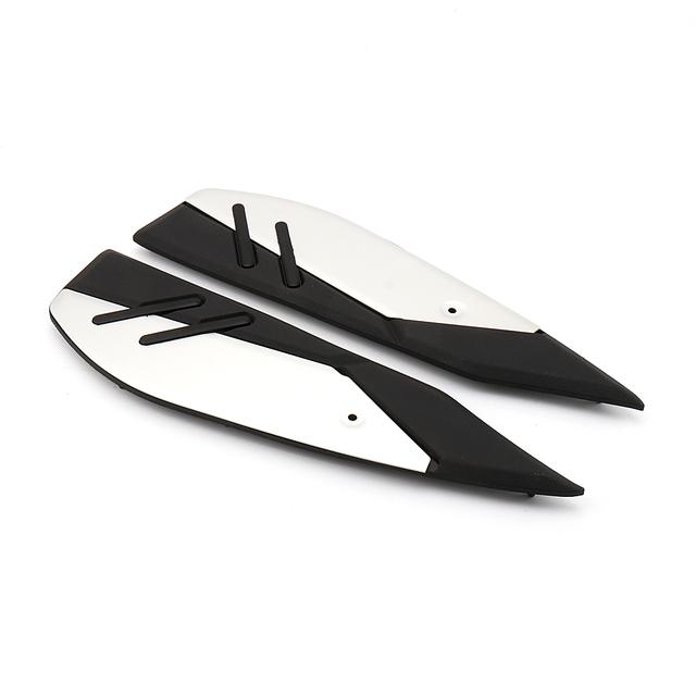 New XMAX300 Motorcycle Footrest Foot Rest Pads Pedal Plate Board Pedals For YAMAHA XMAX125 XMAX250 XMAX400 X-MAX 125 250 300 400