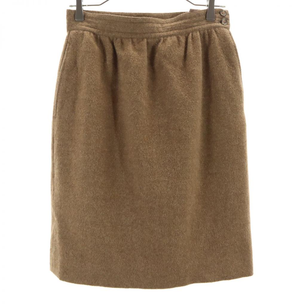 Calvin klein wool blend Skirt suit Setup 11 Brown Women Used