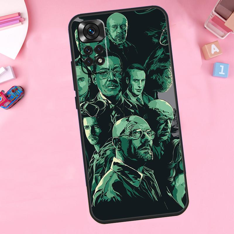 Breaking Bad Funda For Xiaomi Redmi Note 12 Turbo 8 9 10 11 Pro 8T 9S 10S 11S 12S Redmi 10C 9C 12C Case