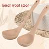 Diruian Beech Wood Large Curved Soup Spoon