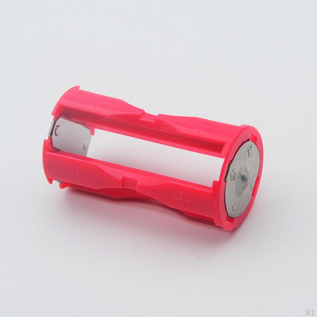 Battery Holders Portable 4pcs 4AAA to C Size Parallel Convertor Adapter Holder