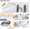 Lampada Fluorescente LED da 120cm, Luce Base Integrata, Luce Cucina, Luce Soffitto, Bianco Luce Diurna, 40W, Sottile, Montaggio Diretto, Alta Luminosità,