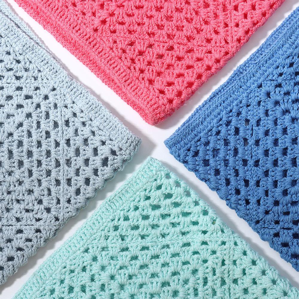 Knitted Headscarf Wraps knitting Wool Turban For Women Girls Hair Scarf Wraps Fashion Hair Bands Female Headwear