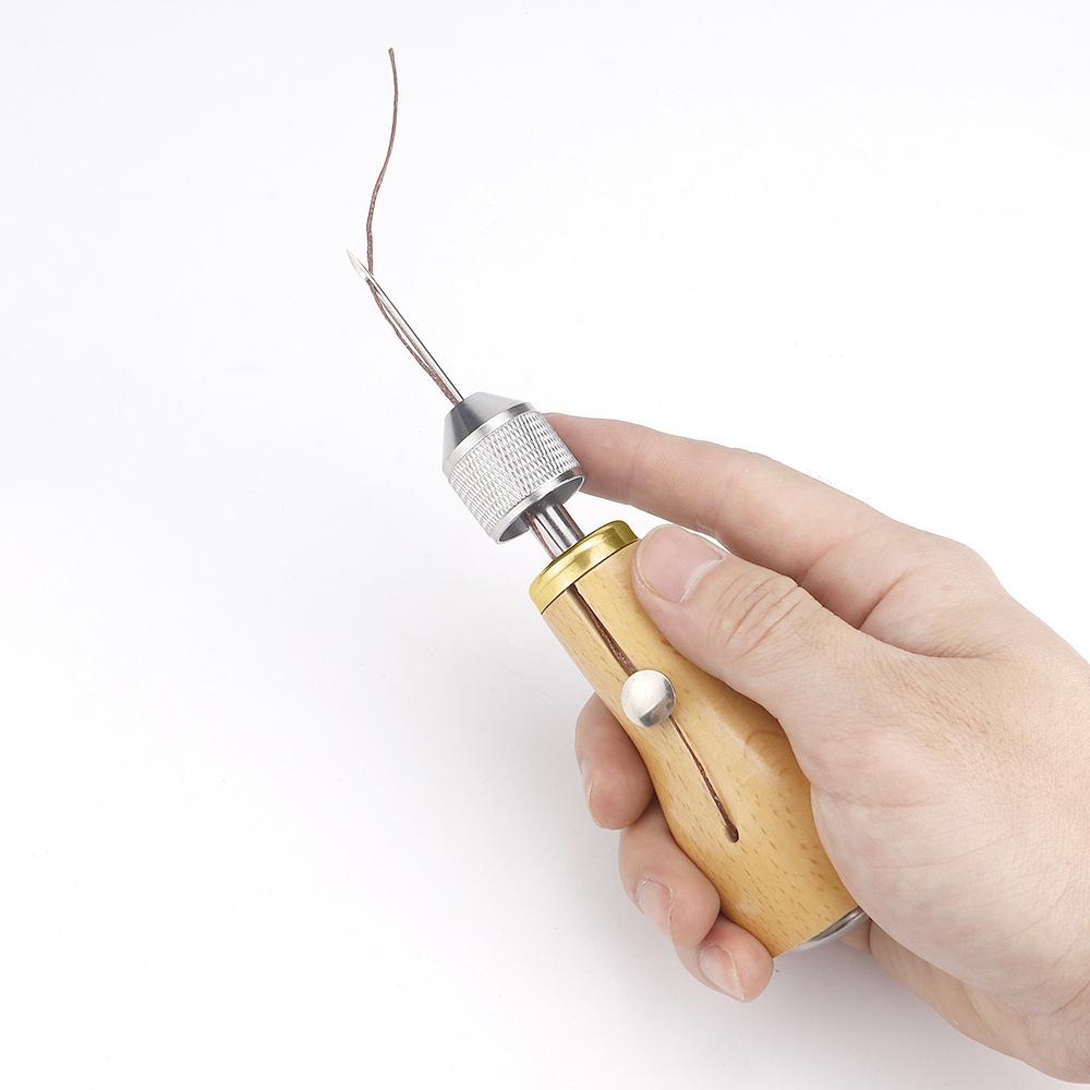 1set Leather Hand Sewing Awl Tool-hand Quilting Tool- DIY Leather Edge Stitching Repairing Tool, Leathercraft Manual Sewing Tool