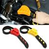 Multi-Functional Adjustable Belt Wrench & Bottle Opener - Auto Repair Rubber Tool