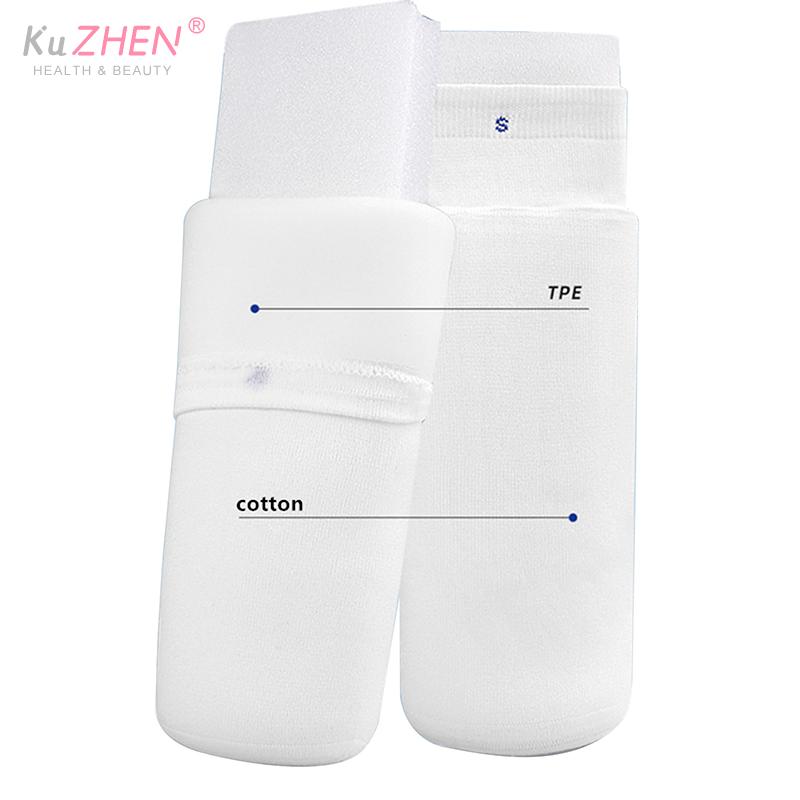 1PC Thicken Calf Prosthetic Gel Sleeve Silicone Sock Disabled Residual Limb Leg Below Knee Amputees Sheath Soft Cover LinerStump