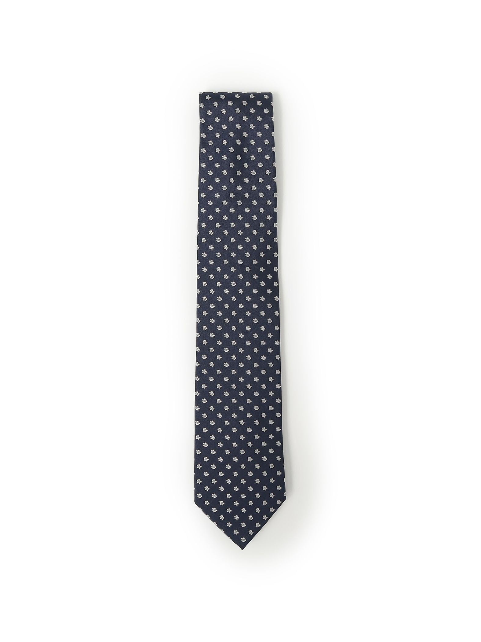 [BEAMS HART] Jacquard Necktie, Men s, NAVYSAX, ONE SIZE