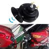 ABS 12V 48V 60V Motorcycle Waterproof Snail Horn Super Sound Monophonic Motorcycle Accessories Electric Moped Horn