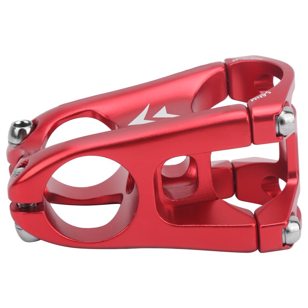 Mountain Bicycle Handlebar Stem Aluminum Alloy Hollow Mountain Bike HandlebarStemRed