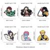 6Pcs/Lot Animation Demon Slayer Costume Play Brooches Lapel Badges Kamado Tanjiro Nezuko Character Bagpack Accessories Animation Design Theme