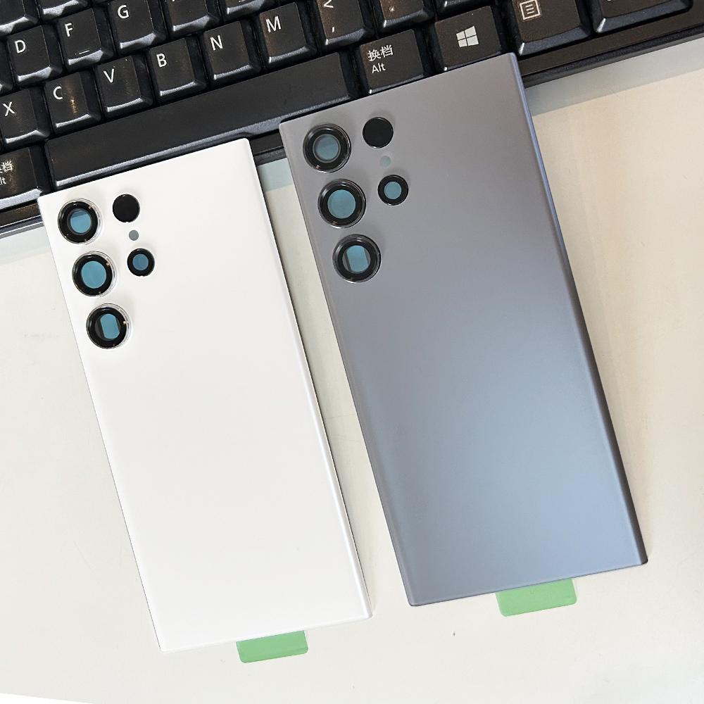 Back Glass Replacement Case Cover Housing For Samsung Galaxy S23 Ultra 5G SM-S918B SM-S918B/DS Back Rear Glass Case + Tools