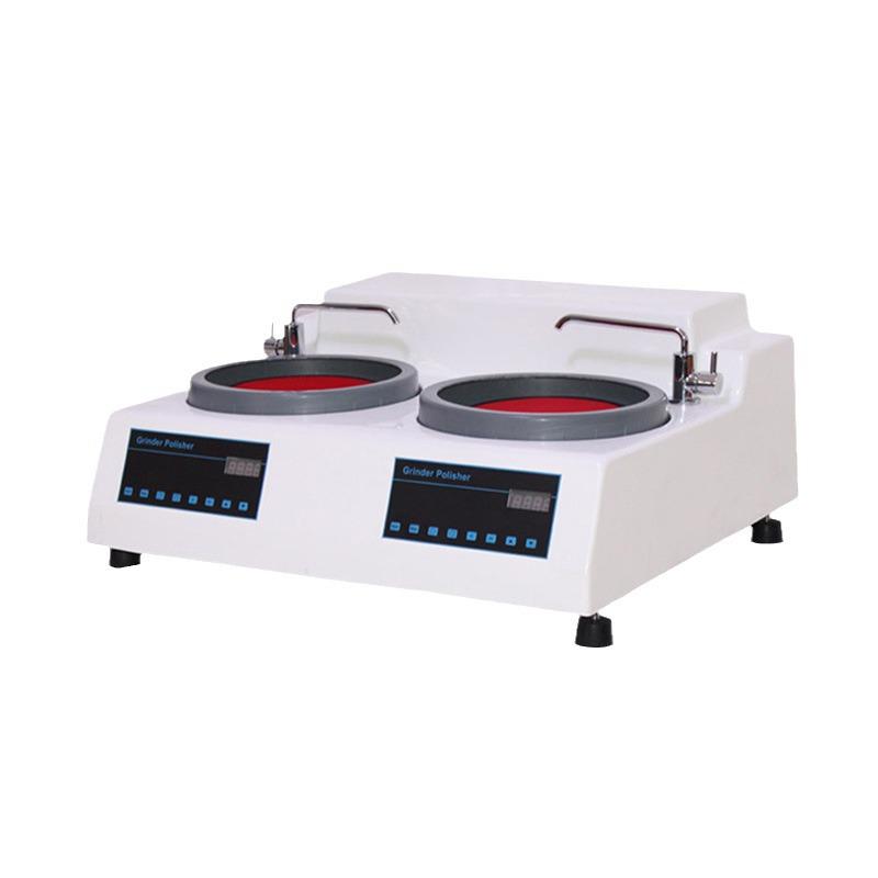 MP-2B Dual-Disc Metallographic Grinder & Polisher, Fully Automatic with Stepless Speed Adjustment