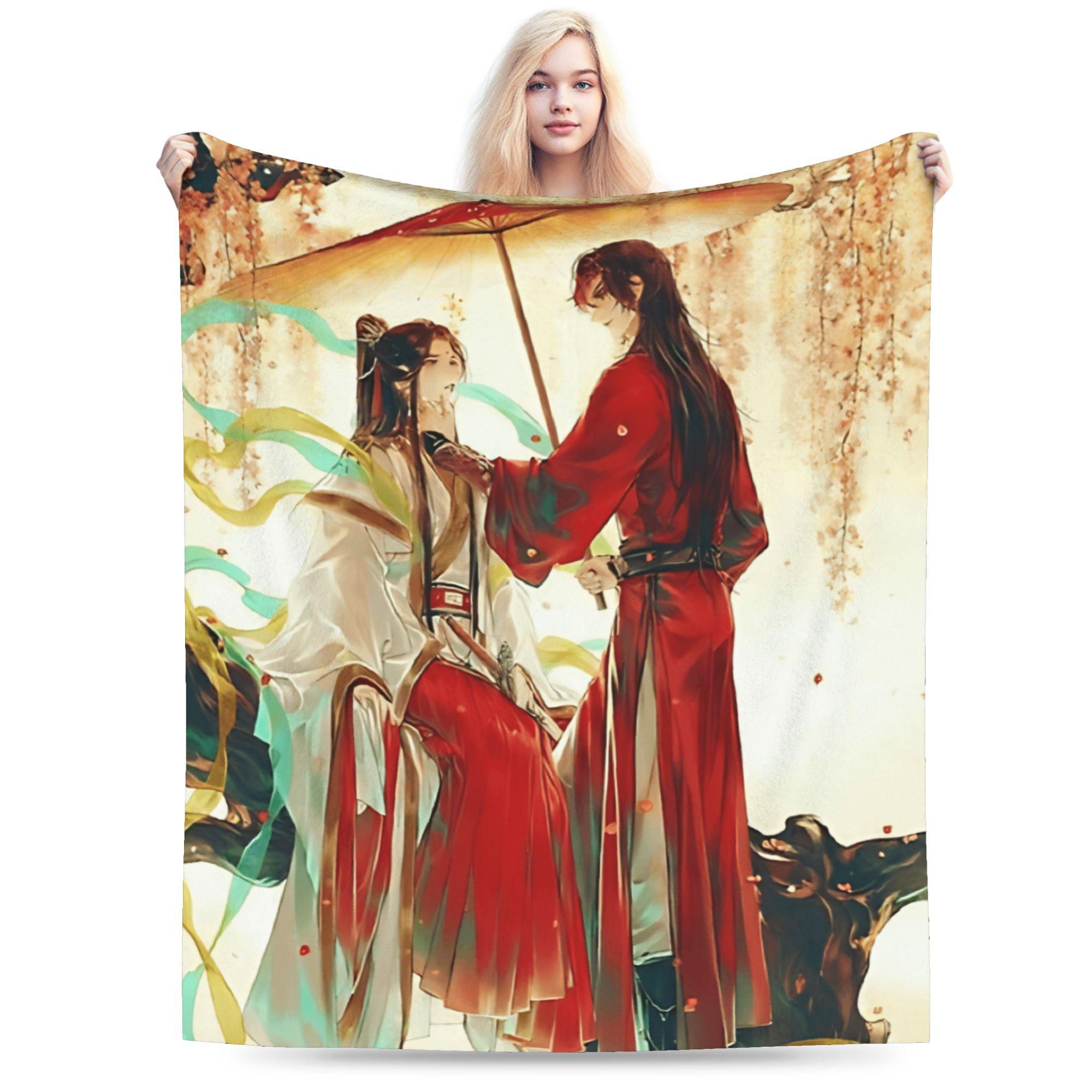 New Tgcf Cover Plush Blanket Child TGCF Flannel Throw Blanket For Bedroom Warm Soft Custom Quality Bedspread Gift 30x40in