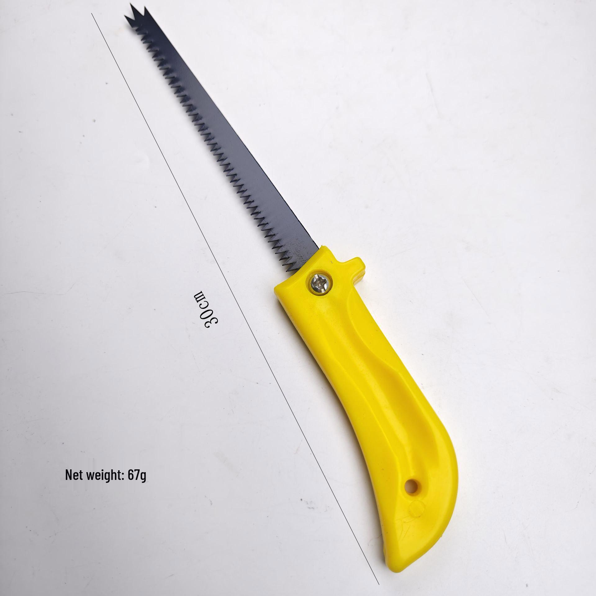 Mini Fine-tooth Wall Panel & Pruning Saw for Woodworking, Plaster, Gardening, and Landscaping Tasks
