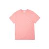 MLB Basic Logo New York Yankees American Vintage Letter Print Casual Crew Neck Short Sleeve T-Shirt Unisex T-Shirt Coral-Pink 3ATS03023-50COL