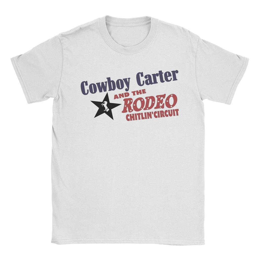 Cowboy Carter And Rodeoo Chillin' Circuit Men T Shirts Creative Tees Short Sleeve Crew Neck T-Shirt Pure Cotton Clothing