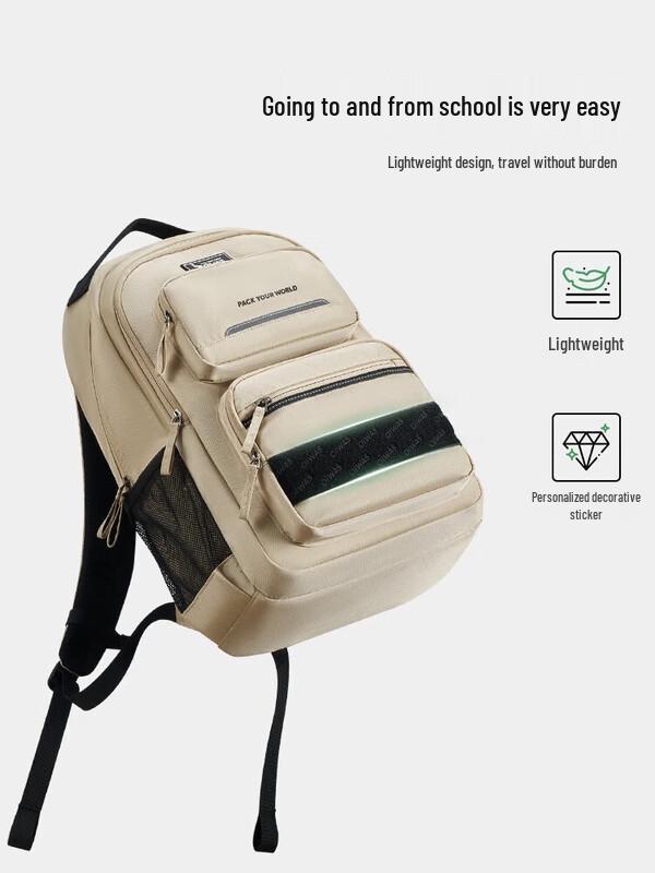 

OIWAS Men s Large Capacity 15.6-inch Laptop Backpack