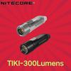 TIKI TIKILE 300Lumens Mini Keychain Light Triple Lihgt Sources USB-Rechargeable Portable Lighting UV Light For Outdoor