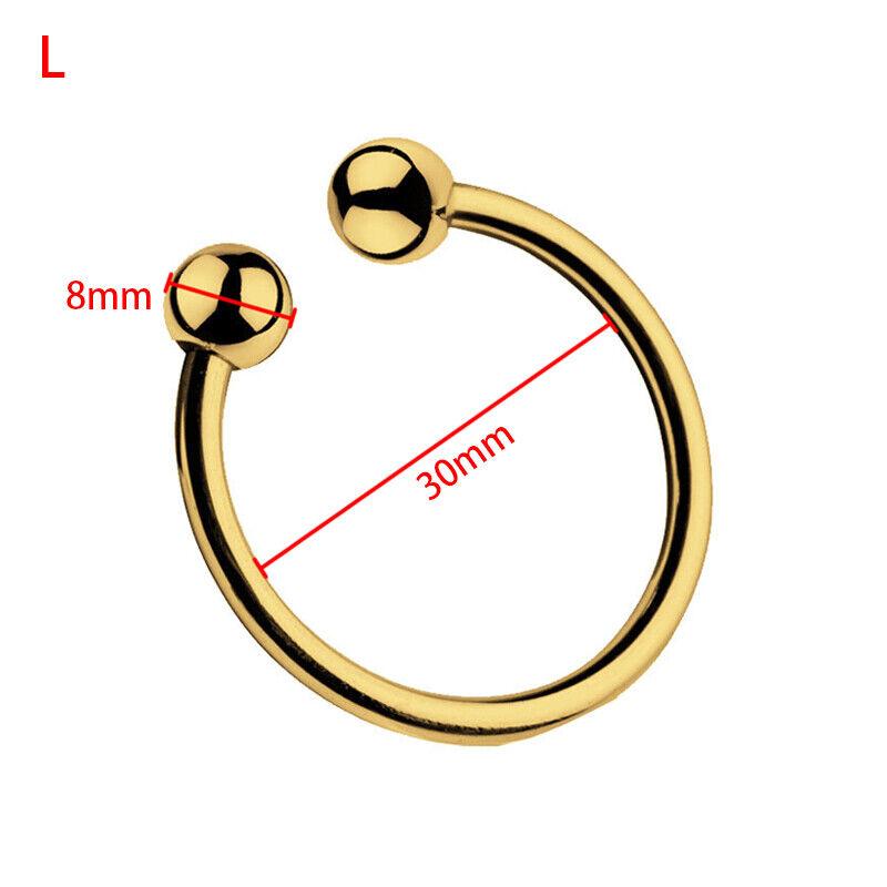 2 Perlen zum Öffnen von Penisringen aus Metall, Bondage-Cockring hinter der Eichel, Bondage-Schwanz, Verzögerung der Ejakulation, erotisches Sexspielzeug für Männer, Shop