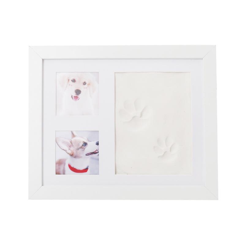 Pet Paw Print Ink Pad Frame for DIY Memorial Photos