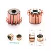 1Pcs 8*23*19.5mm 12P/10P/20P/24P/3P Teeth Copper Hook Type Electrical Motor Commutator CHY-1518-12 22.5*8*17.3 23.2*8*14.6