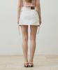 Alikim Bella Mini Skirt Pants / White