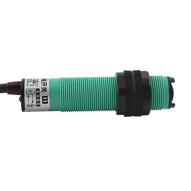 Photoelectric Sensor Proximity Switch Adjustable Diffuse Photoelectric Switch Sensor Optical 3 Lines Normally Open