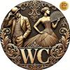 Decorative Metal Wall Art Sign Tin Painting 20x20 cm