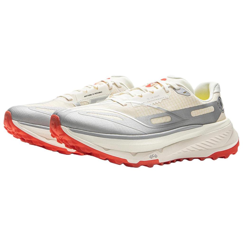 Li Ning Lu 2 Terränglöparskor Herr Sneakers Silver ARNV009-35