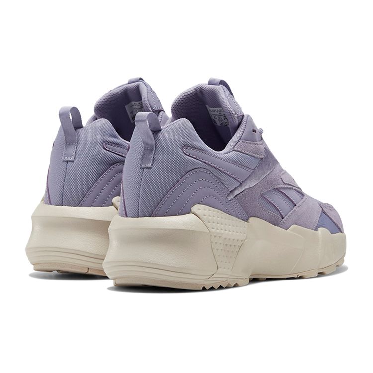 Reebok Aztrek Comfortable Fabric Synthetic Leather Low Top Running Shoes Women Sneaker Lavender EF7628