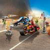 LEGO Ninjago Kai & Zane Wyścig motocyklowy 70667 Klocki Zabawka dla chłopców