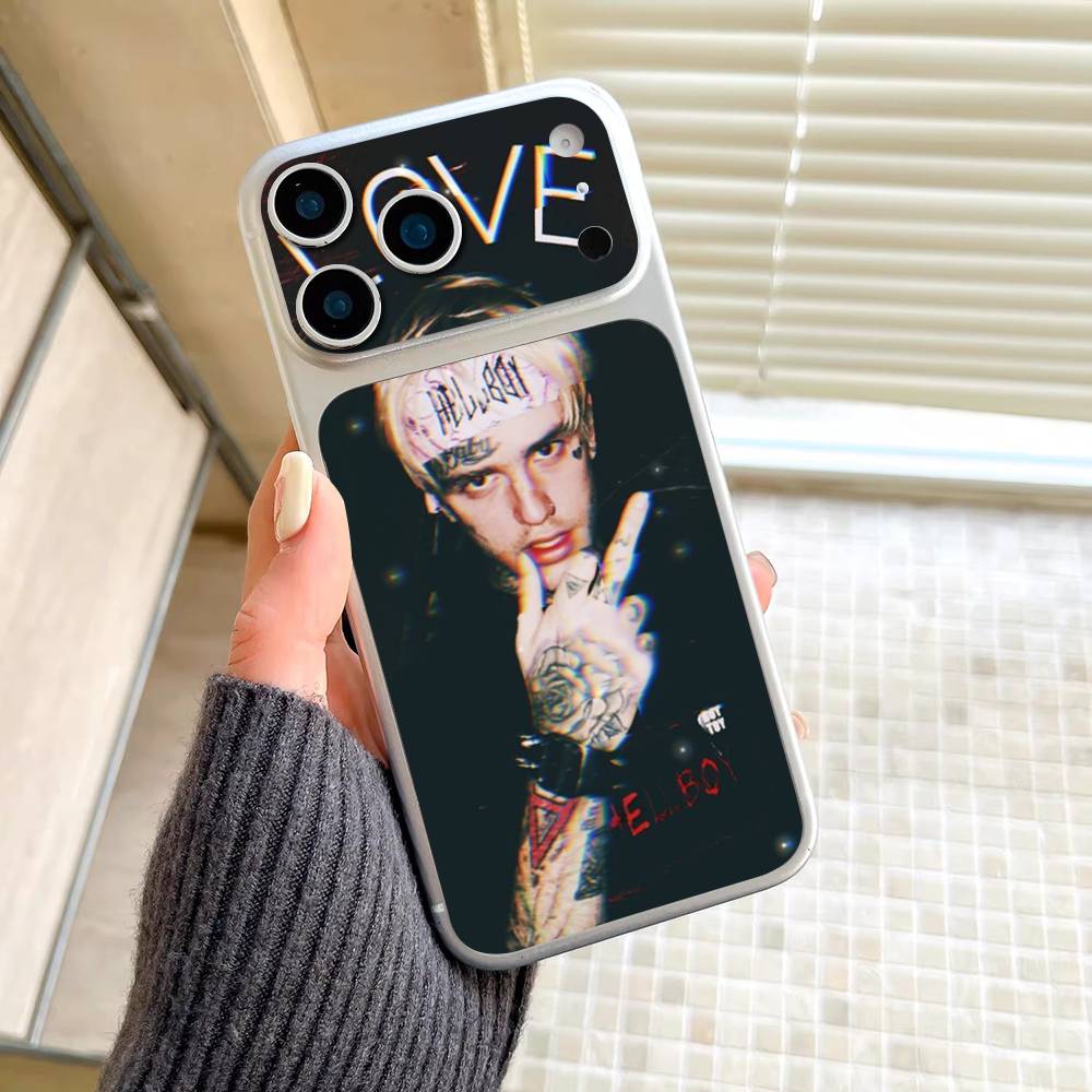 Emo Rapper Lil Peep For IPhone 17 Pro 17 Pro Max Rear Skin Wrap Decal Protective Sticker